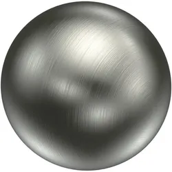 ENDSTÜCKE FÜR GARDINENSTANGEN 20 mm Ø, Luino Edelstahl, Packung 2 Stück