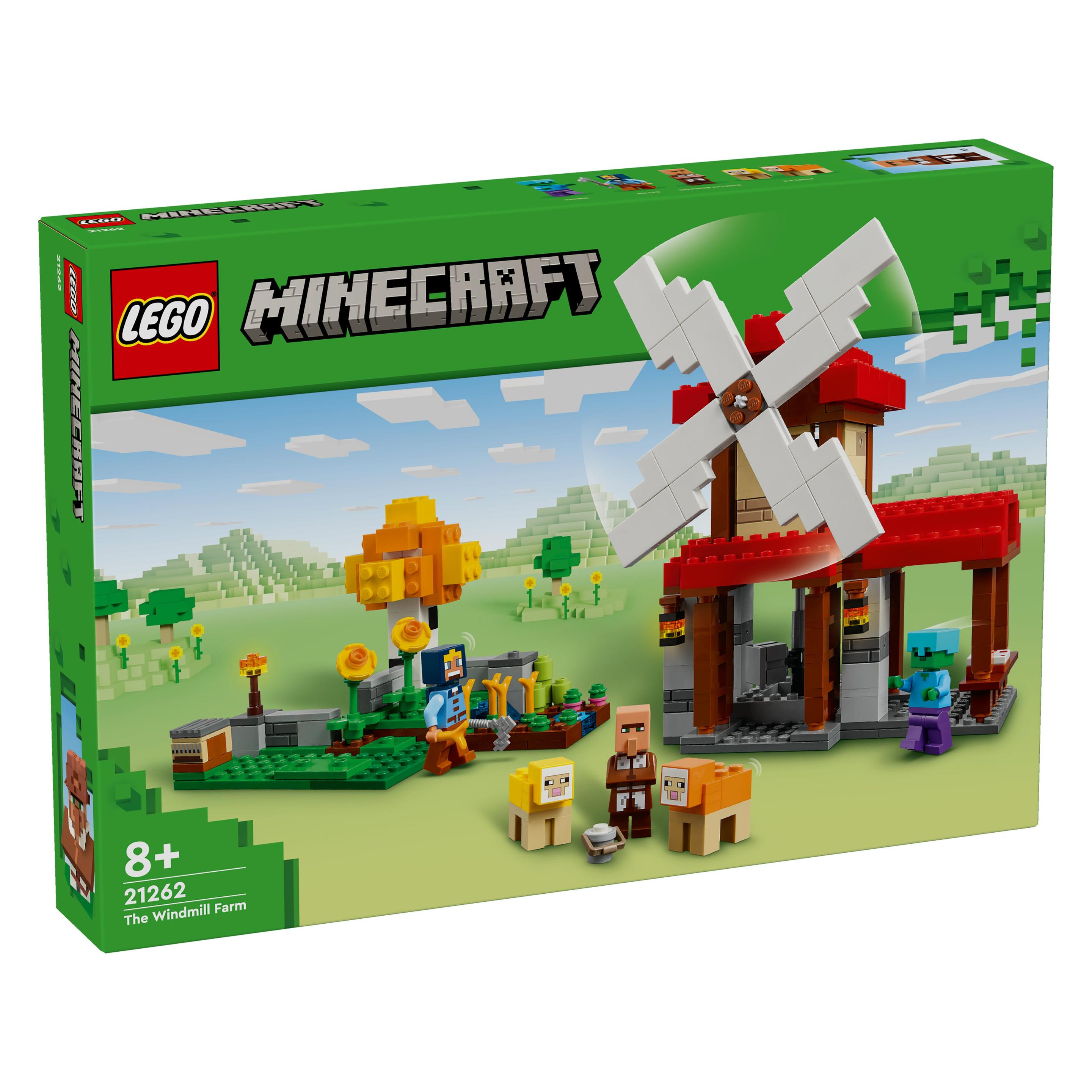 LEGO Die Windmühlenfarm (LEGO Minecraft) (21262)