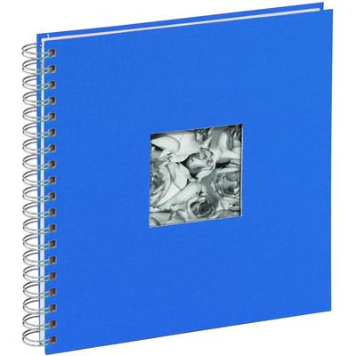 Pagna Spiralalbum 24x25cm 50 Seiten Passepartout mittelblau
