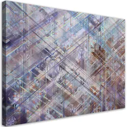 WANDBILD abstrakte geometrische formen