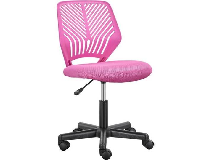 Yaheetech Chaise de Bureau Chaise d'Ordinateur Fauteuil Bureau Ergonomique Pivotant Fonction Réglage Charge de 136kg Rose Rouge