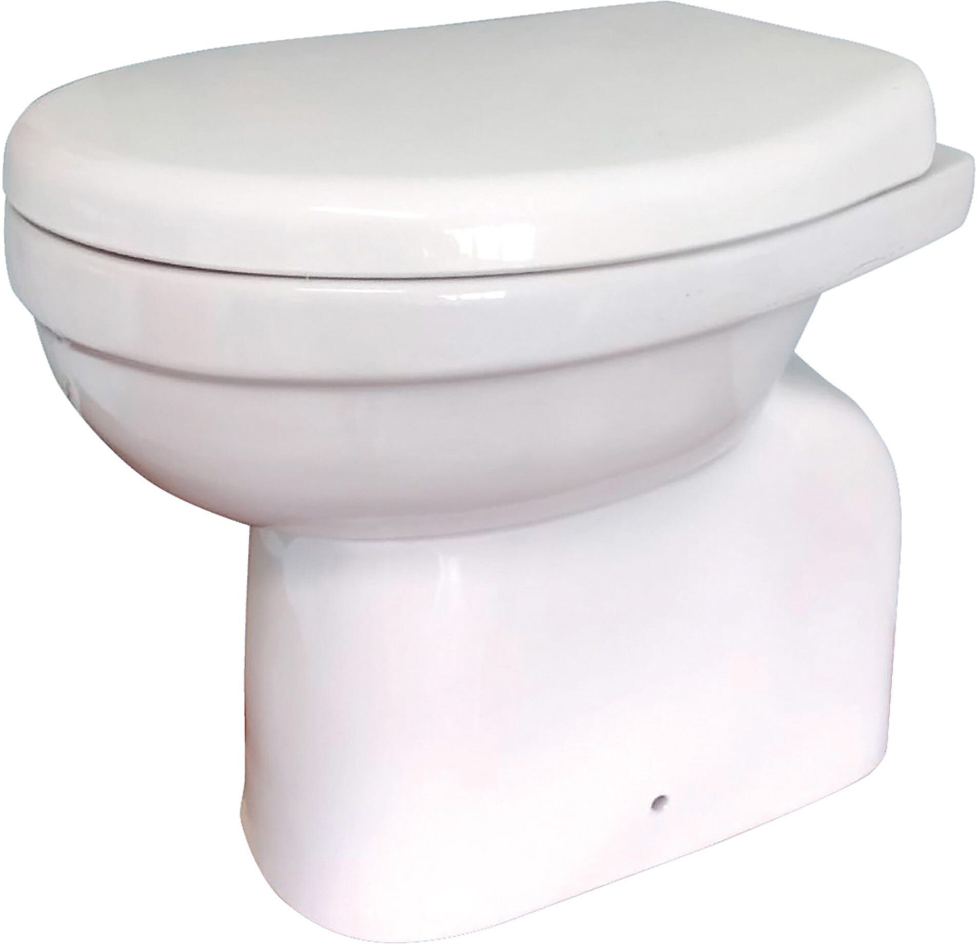 Tecnomat VASO SERIE BRIO A TERRA SCARICO A PAVIMENTO IN CERAMICA BIANCA
