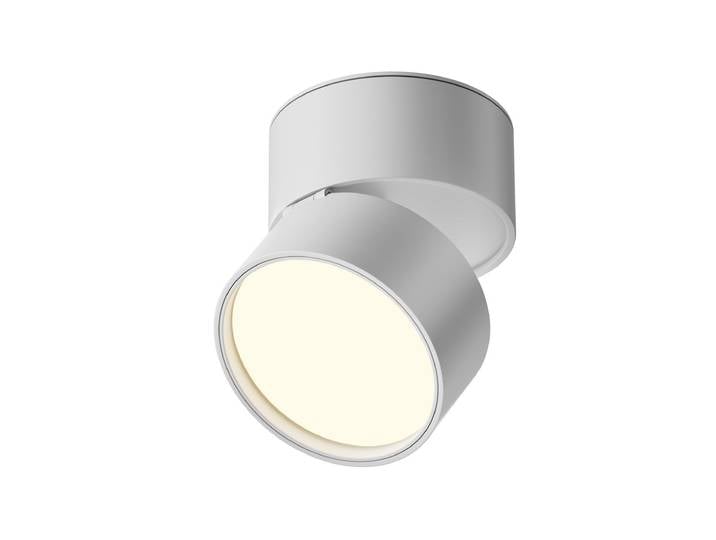 Spot Plafond Rond Blanc Orientable Led 12w Onda Maytoni