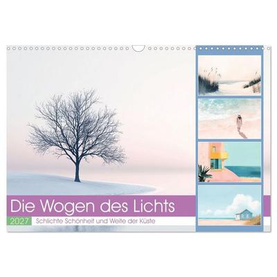 Die Wogen des Lichts (Wandkalender 2027 DIN A3 quer), CALVENDO Monatskalender