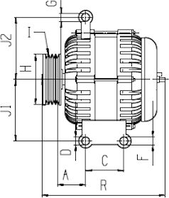 Hc-Cargo Generator F032114410 Für Toyota