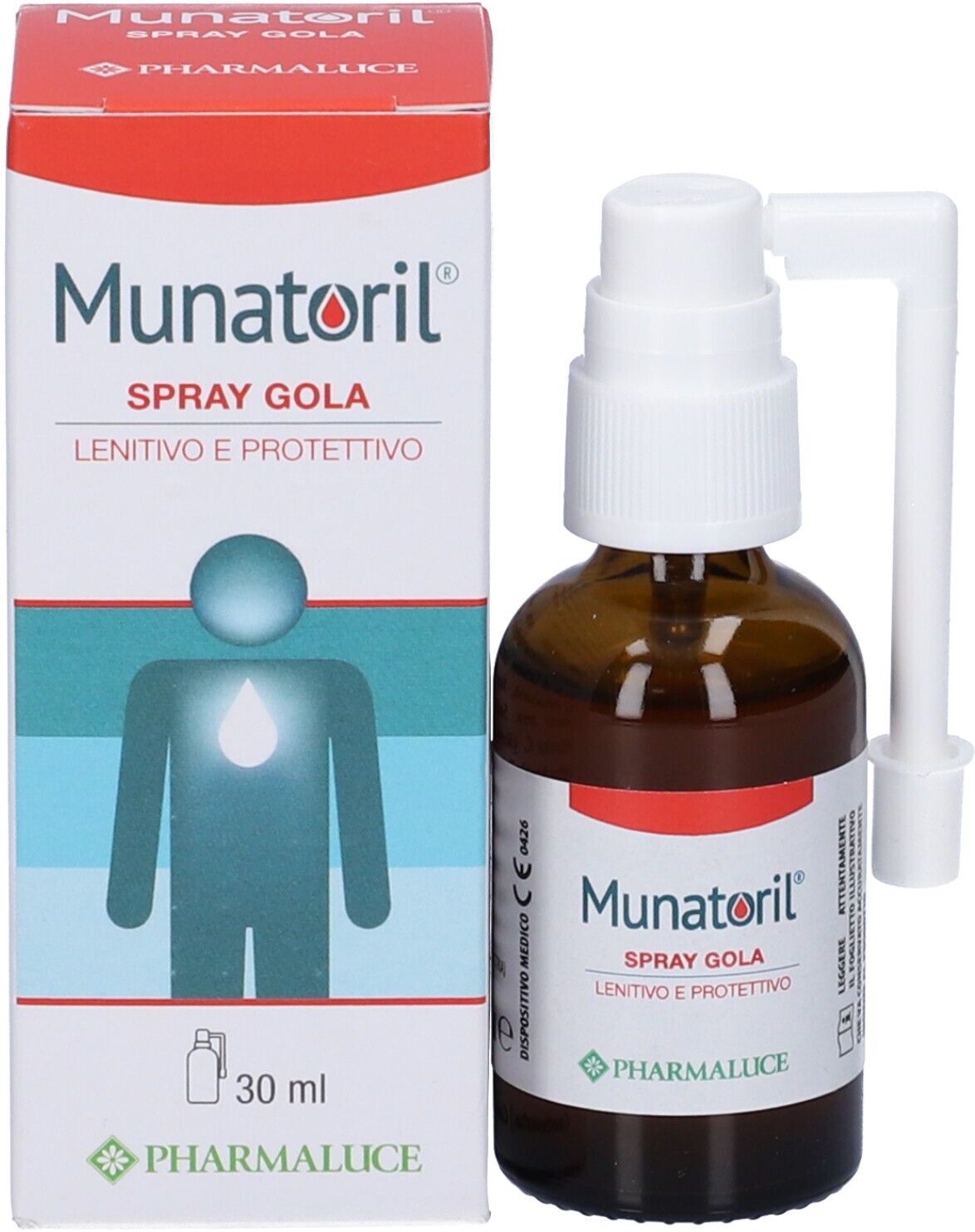 PHARMALUCE Srl Munatoril Spray Gola, 30 ml