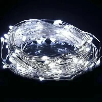 Uplift Picks Portable Battery Fairy Lights For Effortless Bedroom Garden Wedding Ambiance Anywhere white 1 M