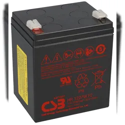 CSB HR1227W High-Rate AGM Bleiakku 12V 6,18Ah 27 W/Zelle bei 15 Min. T2 / Faston 6,3 mm