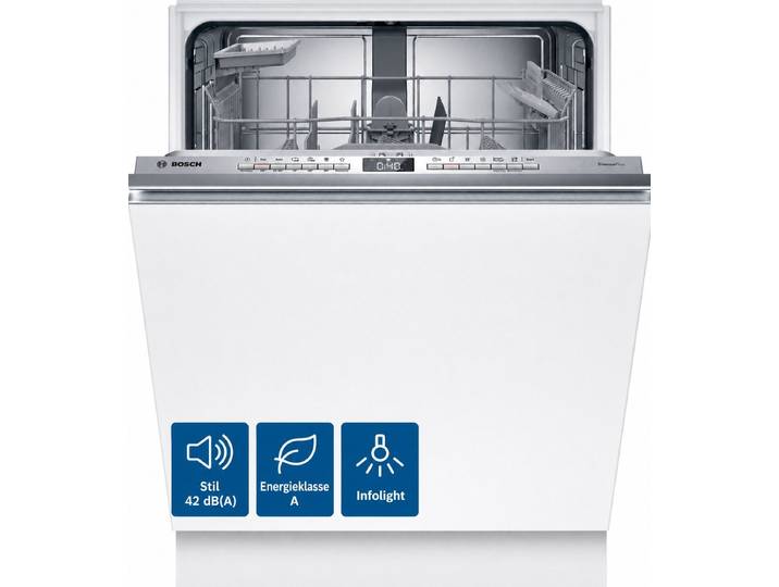 Bosch SMV4EAX28E - Serie 4 - Inbouwvaatwasser - 60 cm - Home Connect - Energielabel A