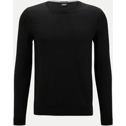 Slim-Fit-Pullover Schwarz XL