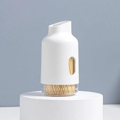 Inspired Living Elegant Portable Toothpick Storage & Large Capacity Toothpick Dispenser Box b