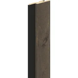 OSMO Fassade Verto Fichte 21x96 sf 510cm Black-Stripe Sichtseite riffelgesägt,Vergrauungslasur VE 4 Stk.