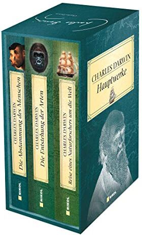 Charles Darwin - Charles Darwin Hauptwerke: 3 Bände im Schuber: Die Entstehung der Arten, Die Abstammung des Menschen, Reise eines Naturforschers um die Welt - Preis vom 19.10.2026 19:33:35 h
