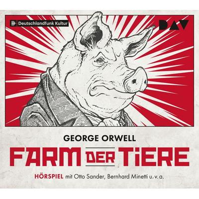 Farm der Tiere - George Orwell, CD, 9783742409461