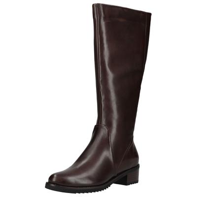 Stiefel EVERYBODY "Everybody Stiefel Leder", Damen, Gr. 39,5, kastanie, Leder, Schuhe Stiefel