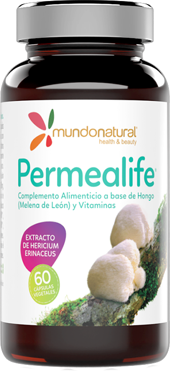 Mundo Natural Permealife Lion's Mane 60 Capsules