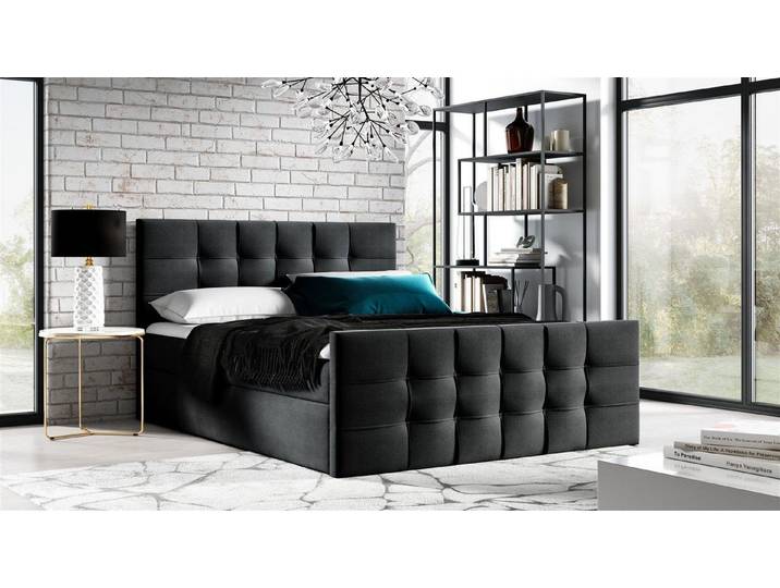 DB-Möbel Boxspringbett Schlafzimmerbett VIDILUX von DB-Möbel