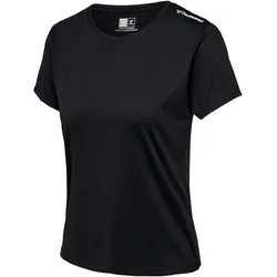 hummel hmlMT AURA Mesh T-Shirt Damen 2001 - black XS