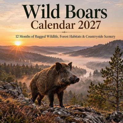 Wild Boars calendar 2027, Taschenbuch von Phylis C. Hewitt, Independently Published, 978-91-0-283670-0
