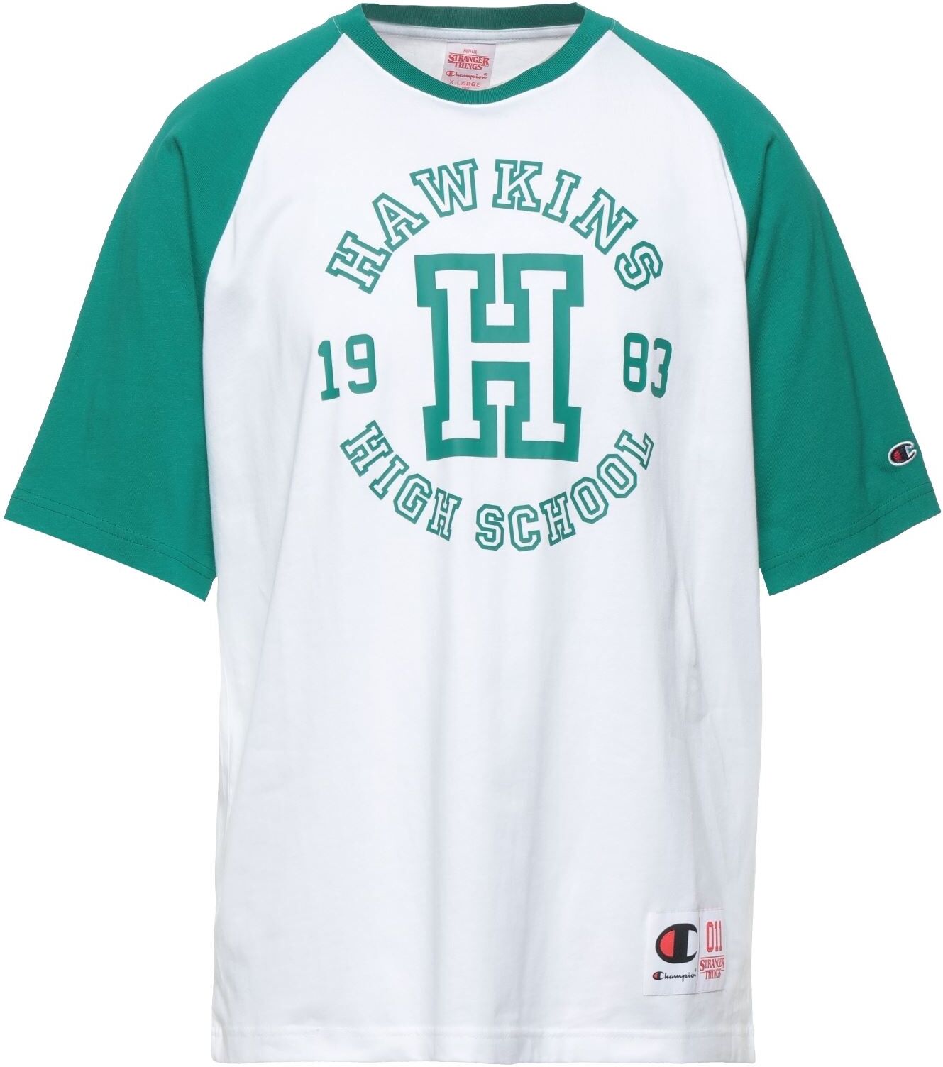 Champion Camiseta Hombre Verde S Hombre