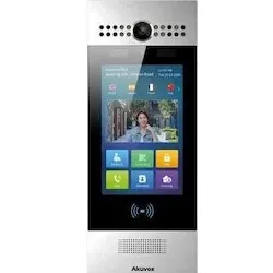 Akuvox, Klingel + Türsprechanlage, Video-TFE R29C-L Main Body, LTE, facial recognition, Android, silver