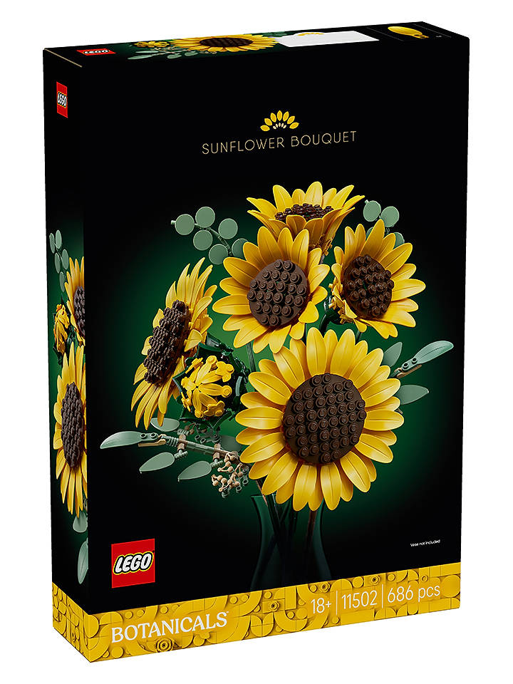 LEGO® Botanicals: Sonnenblumen - ab 18 Jahren - onesize