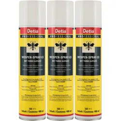 Detia - Wespen-Spray-Ex - 3x 400 ml