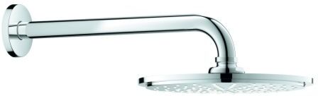 Grohe Rainshower Cosmopolitan 210 Kopfbrause 26052000, chrom, mit Brausearm 286mm