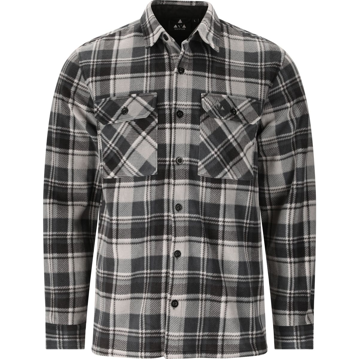 Whistler Astrali M Checked Fleece Shirt turbulence (1028) L W261232-1028-L