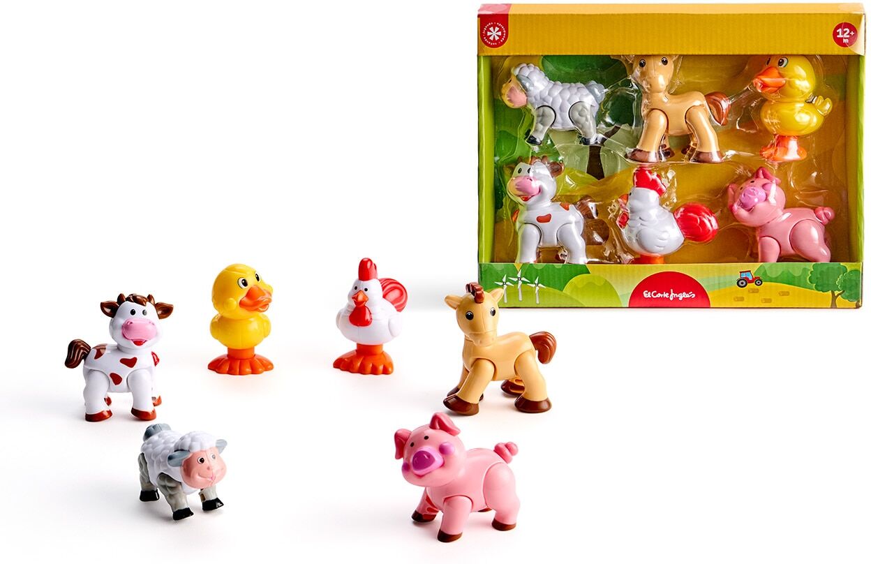 El Corte Inglés Animales articulados de granja .