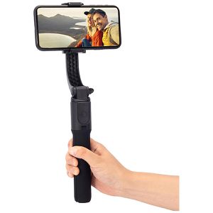GoXtreme GS1 1-Achsen-Gimbal Selfie-Stick, 19 bis 52 cm, für Smartphone und Action-Cam, mit Stativ und Fernbedienung