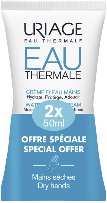 Uriage Eau Thermale crema de manos hidratante pack 2 x 50 ml