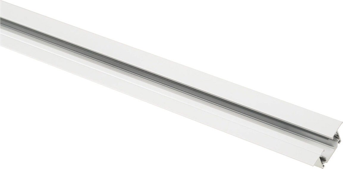 Slv 1-Phasen Hochvoltschiene, Einbauversion, 2m, Weiss - 1 Phasen Stromschienen 230v