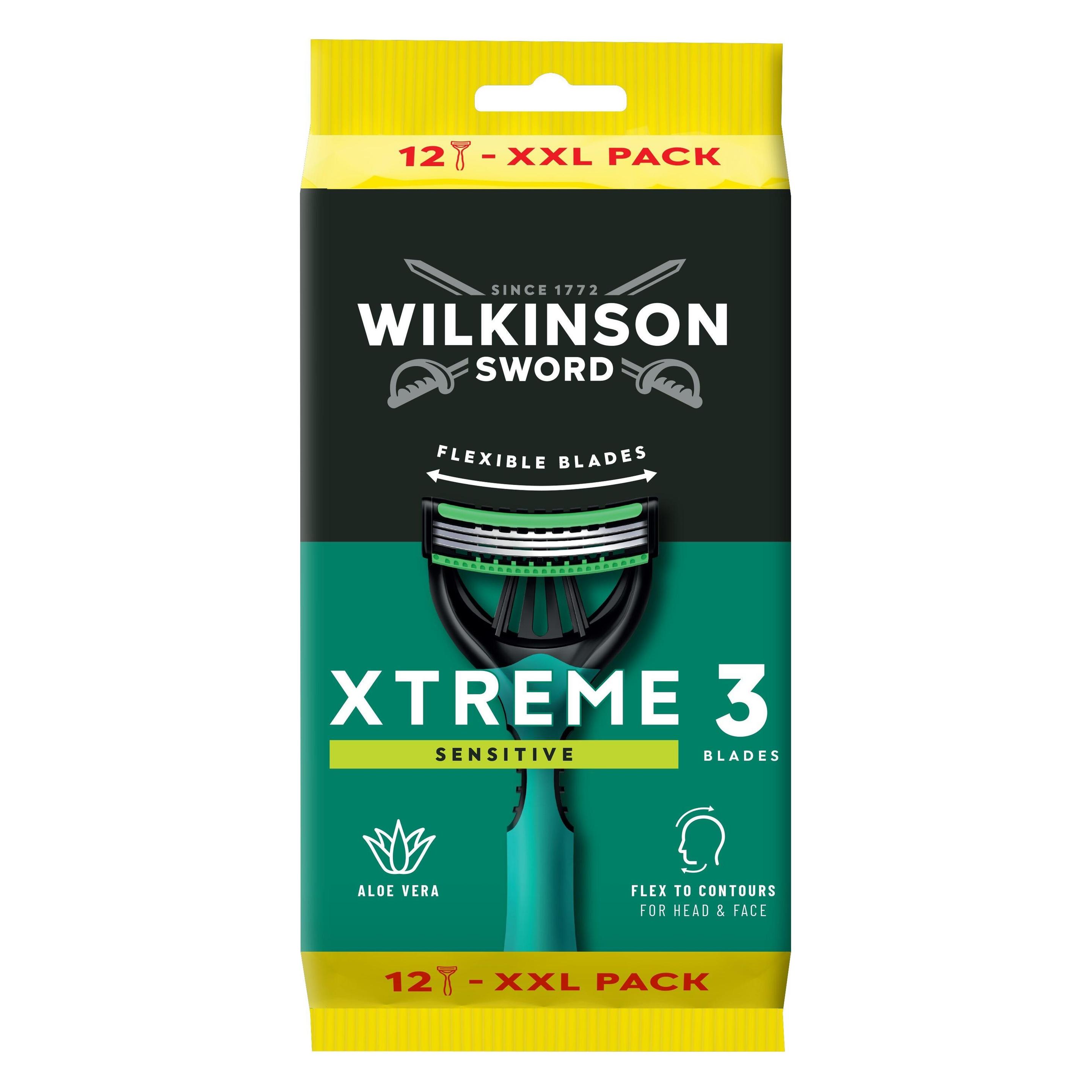 Wilkinson Disposable razor Xtreme3 Sensitiv e Comfort 12 pcs (41191681)
