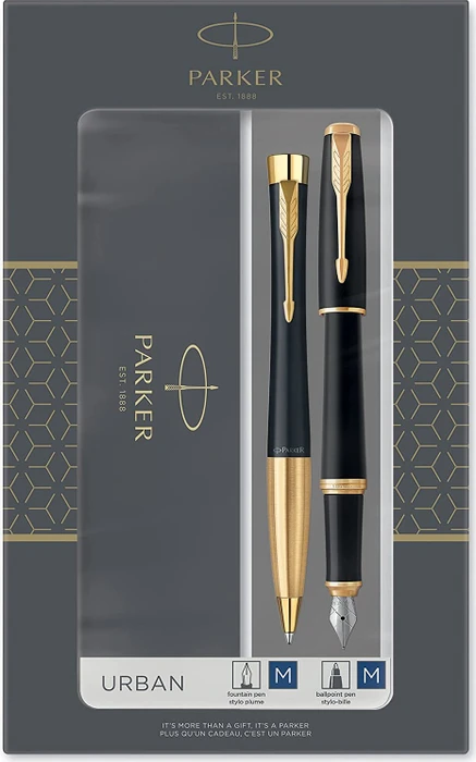 Parker Schreibgeräte-Set URBAN Muted Black G.C.