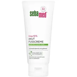 Sebamed Urea 10% Akut Fußcreme sehr trockene Haut 100 ml