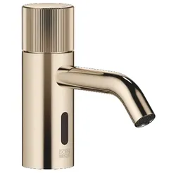Dornbracht META Waschtischarmatur, Light Gold, Ausladung 125 mm, Armaturenhöhe 140 mm, Bohrungsdurchmesser 35 mm