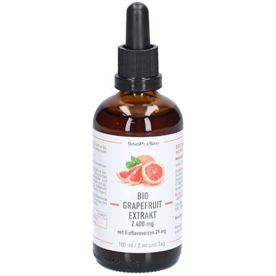 BIO Grapefruitextrakt 2400 mg m.Bioflavonoiden TEI 100 ml Tropfen zum Einnehmen