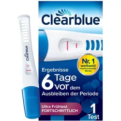 CLEARBLUE Schwangerschaftst.6 Tage vor 2 Hormone 1 St