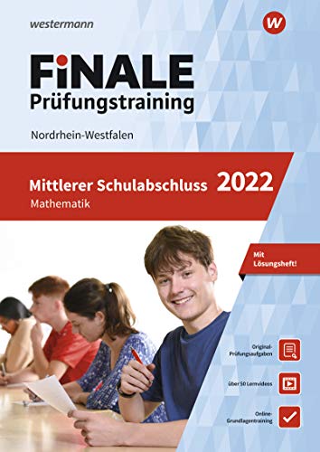 Bernhard Humpert - FiNALE - Prüfungstraining Mittlerer Schulabschluss Nordrhein-Westfalen: Mathematik 2022 Arbeitsbuch mit Lösungsheft und Lernvideos - Preis vom 18.10.2026 19:22:15 h