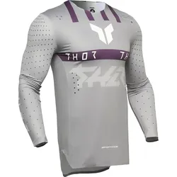 Thor Sportmode Flite, Trikot - Grau/Lila - L