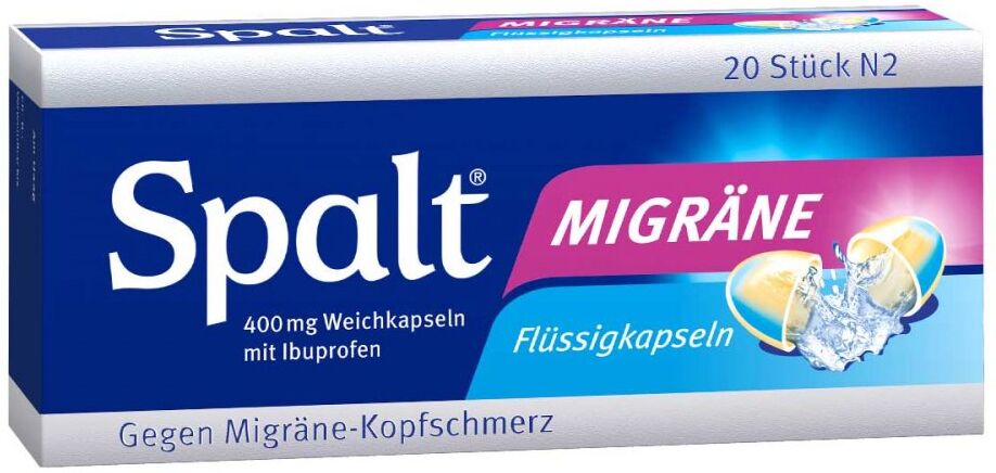 Spalt Migräne 400mg Weichkapseln 20stk