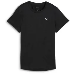 PUMA Tad Essential Heather Trainingsshirt Damen 01 - PUMA black heather XL
