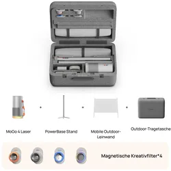 XGIMI MoGo 4 Laser Outdoor Bundle Tragbarer Mini Beamer 550 ANSI Lumen