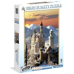 Clementoni High Quality Collection Puzzle Neuschwanstein !!! 1500 !!! Teile