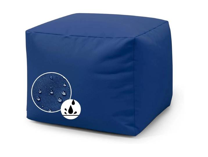 Sitzsack URBANARA Basic-Outdoor, 85 l , dunkelblau, B:40cm H:40cm T:40cm, Sitzsäcke, Sitzsack