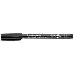 Staedtler Lumocolor permanent M DRY SAFE 317-9 Permanentmarker Schwarz wasserfest: Ja
