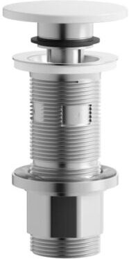 Laufen Ablaufventil H591LA40000001 74x74 mm, Klick-Klack weiß