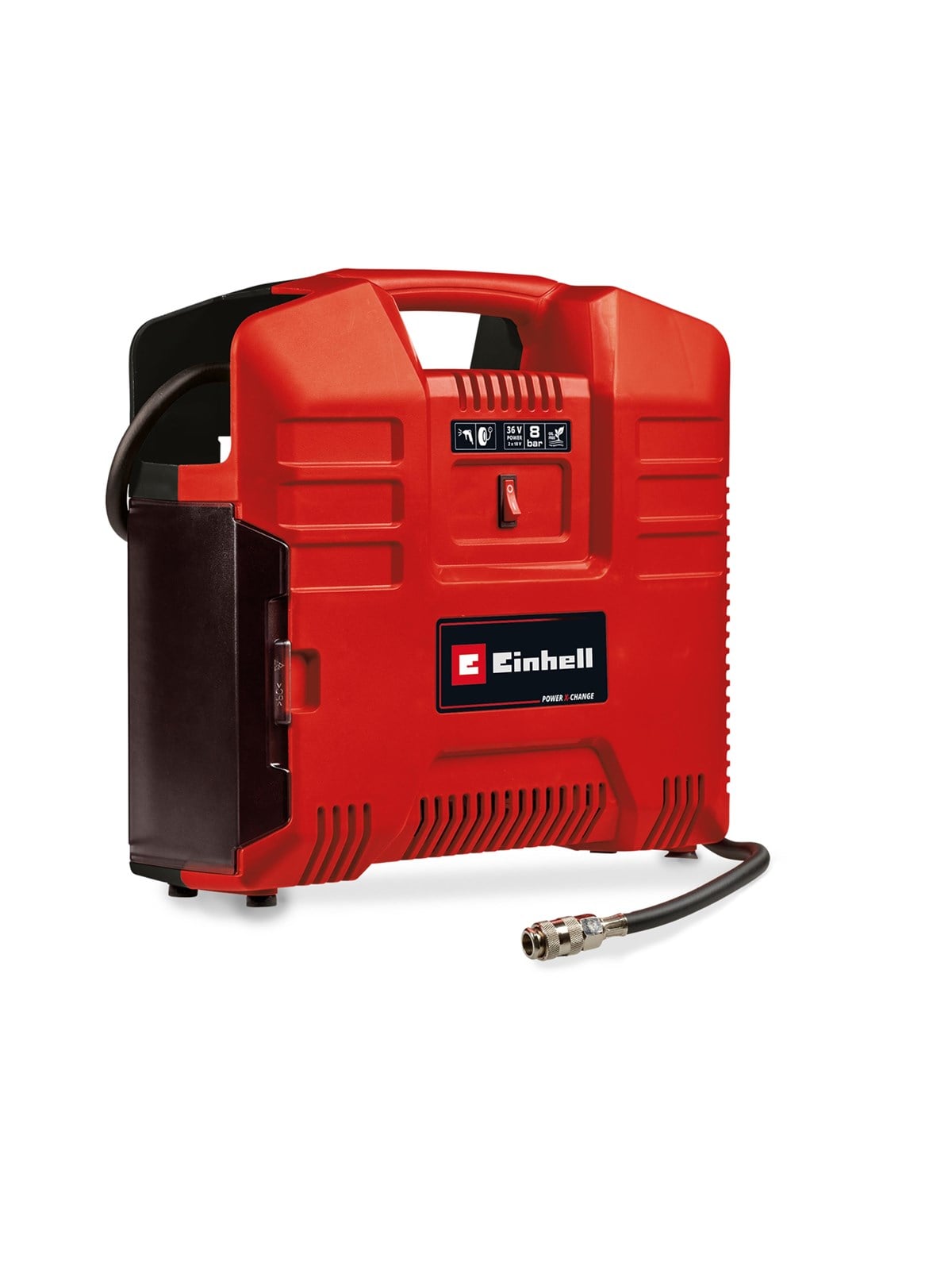 Einhell Cordless Portable Compressor TE-AC 36/8 Li OF Set-Solo