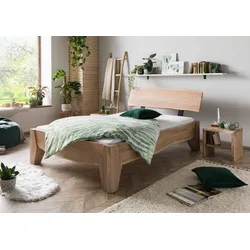 Bett Akazie 140x200 Akazie natur lackiert PURE ACACIA #312